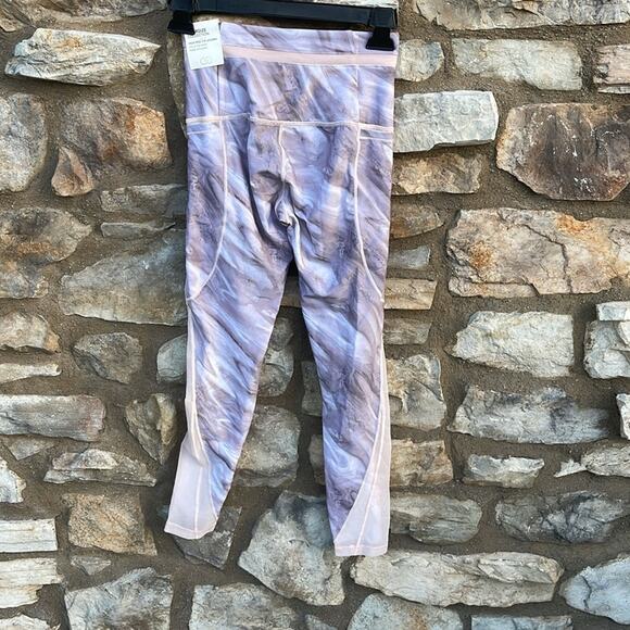 Calia Energize collection pink purple gray marble leggings size XS NEW - Picture 8 of 12